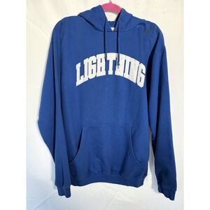 NHL Apparel Hoodie Size L Tampa Bay Lightning sewn on letters